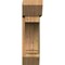 Ekena Millwork Imperial Slat Rough Sawn Bracket w/ Offset Brace, Western Red Cedar, 8"W x 28"D x 28"H BKT0806X28X28IMP06RWR - alternate 4